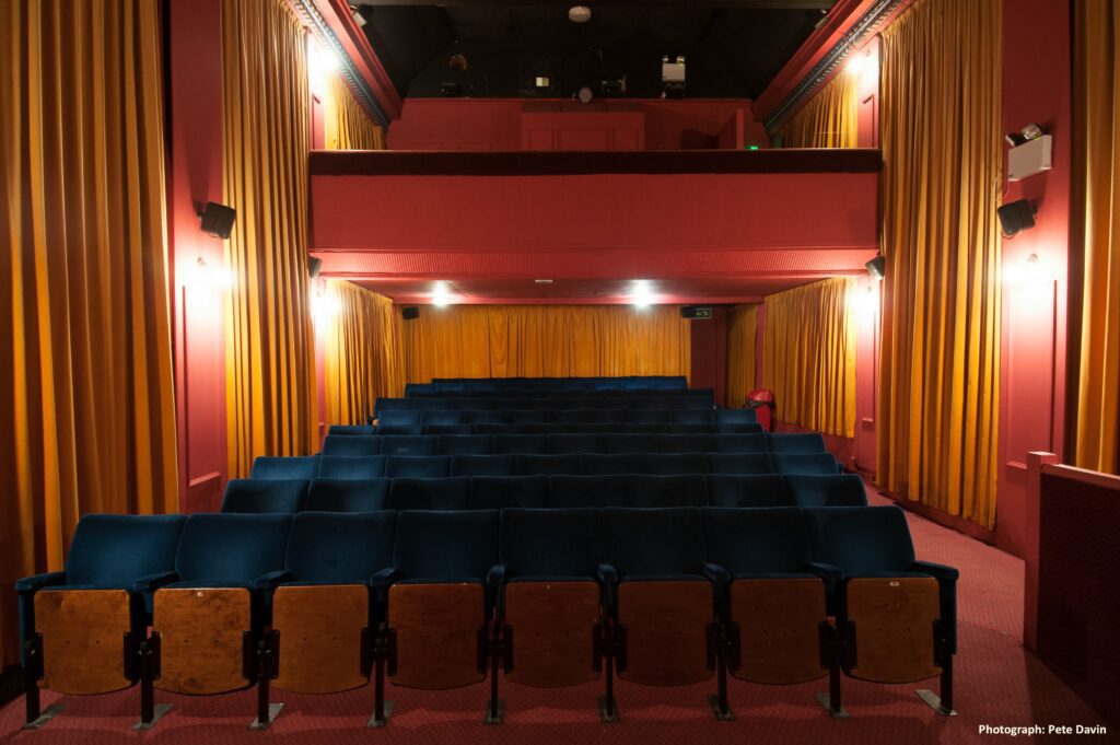 Interior seating of the Palace Cinema in Broadstairs